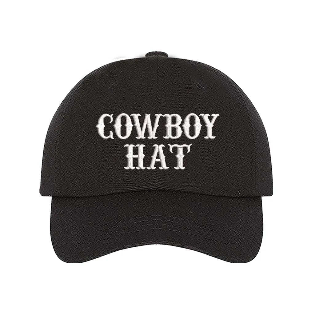Cowboy Hat Embroidered Baseball Hat
