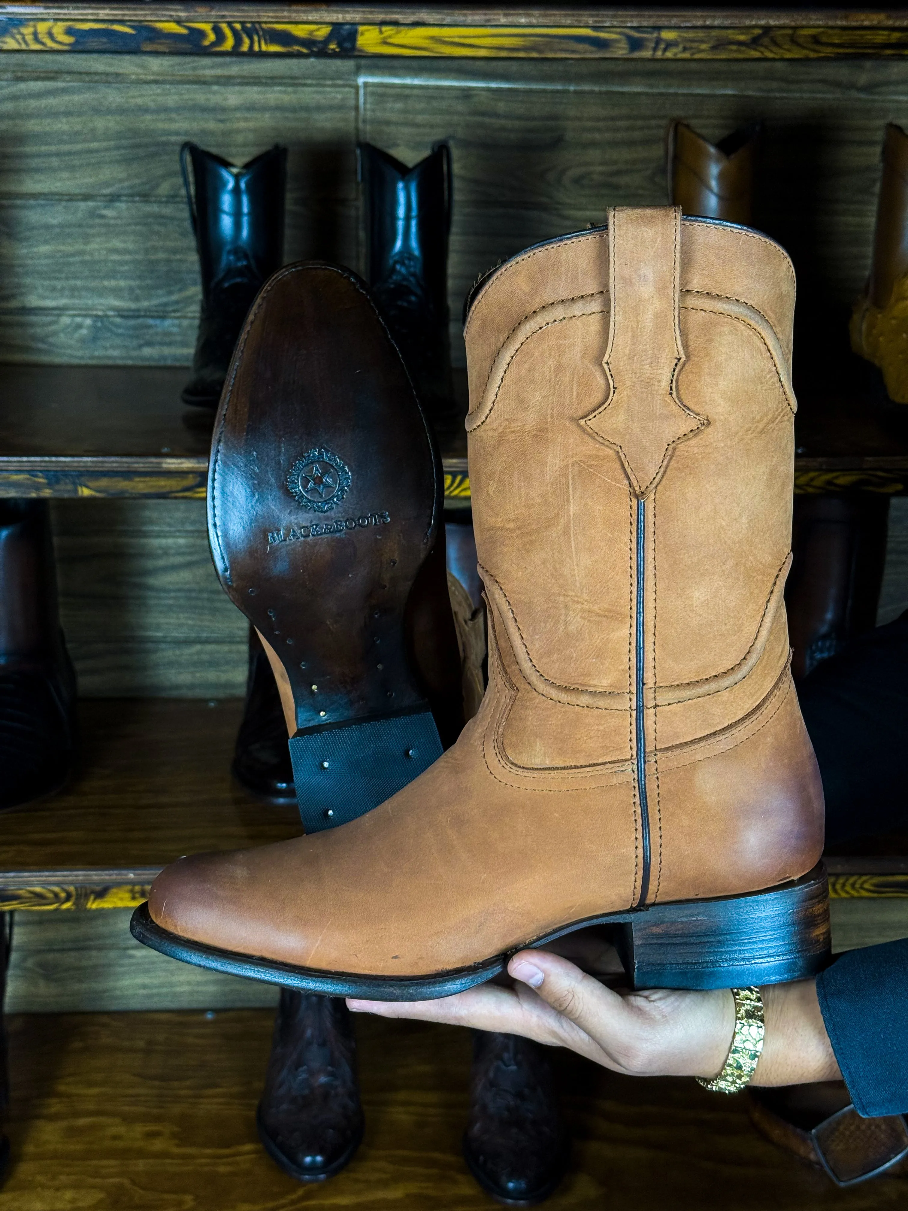 COWBOY HIGH BOOTS