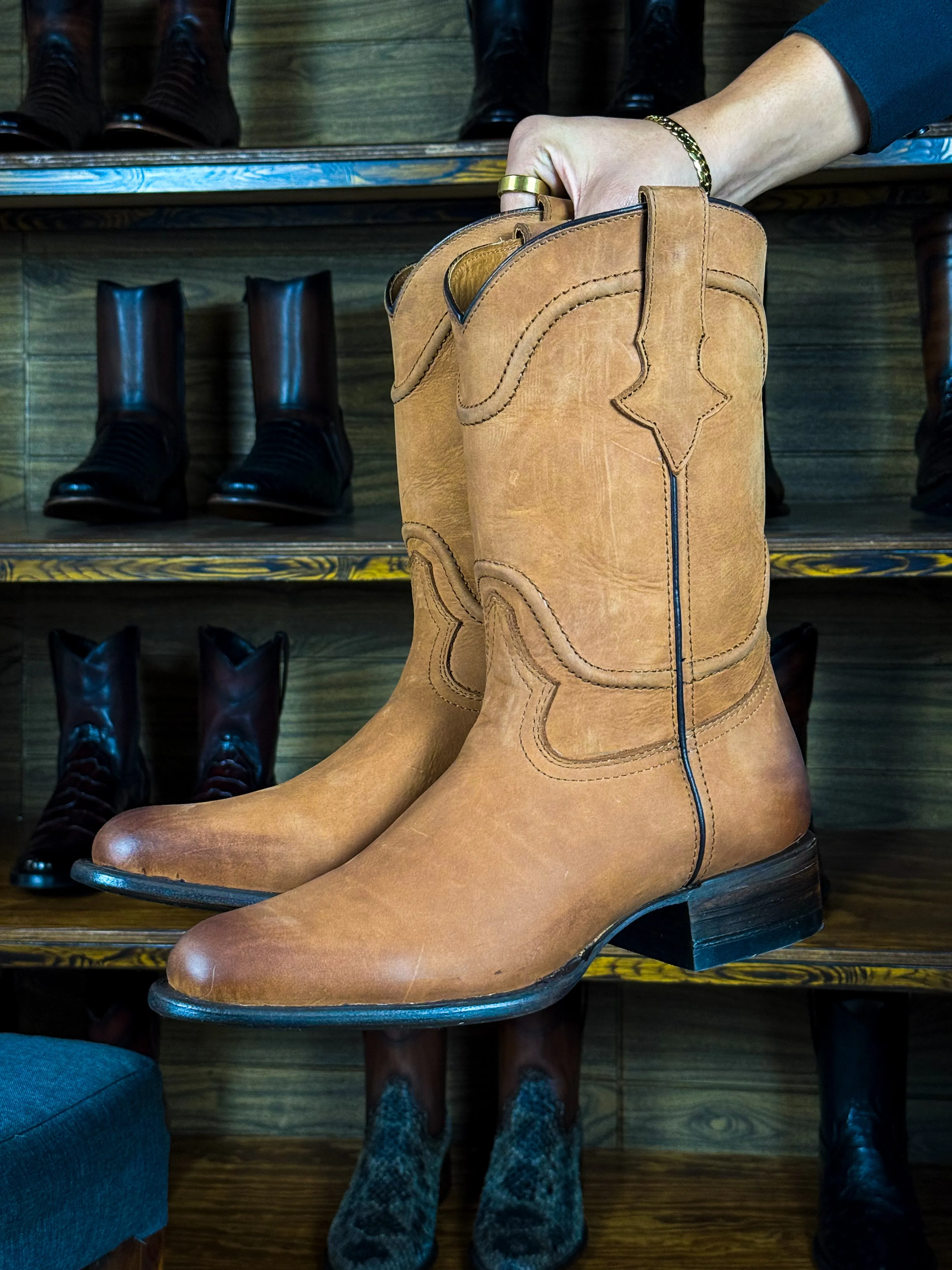 COWBOY HIGH BOOTS