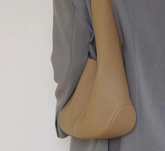 Cowhide Leather Shoulder Bag