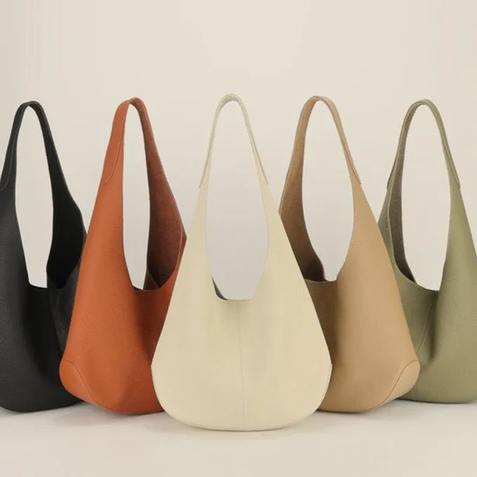 Cowhide Leather Shoulder Bag