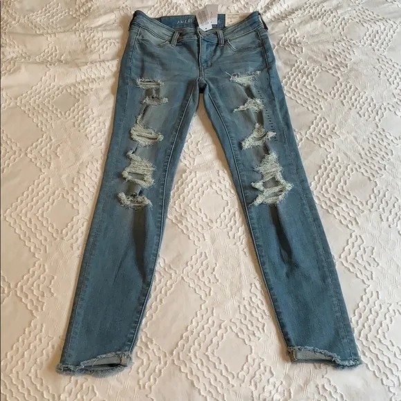Cropped Denim Jegging