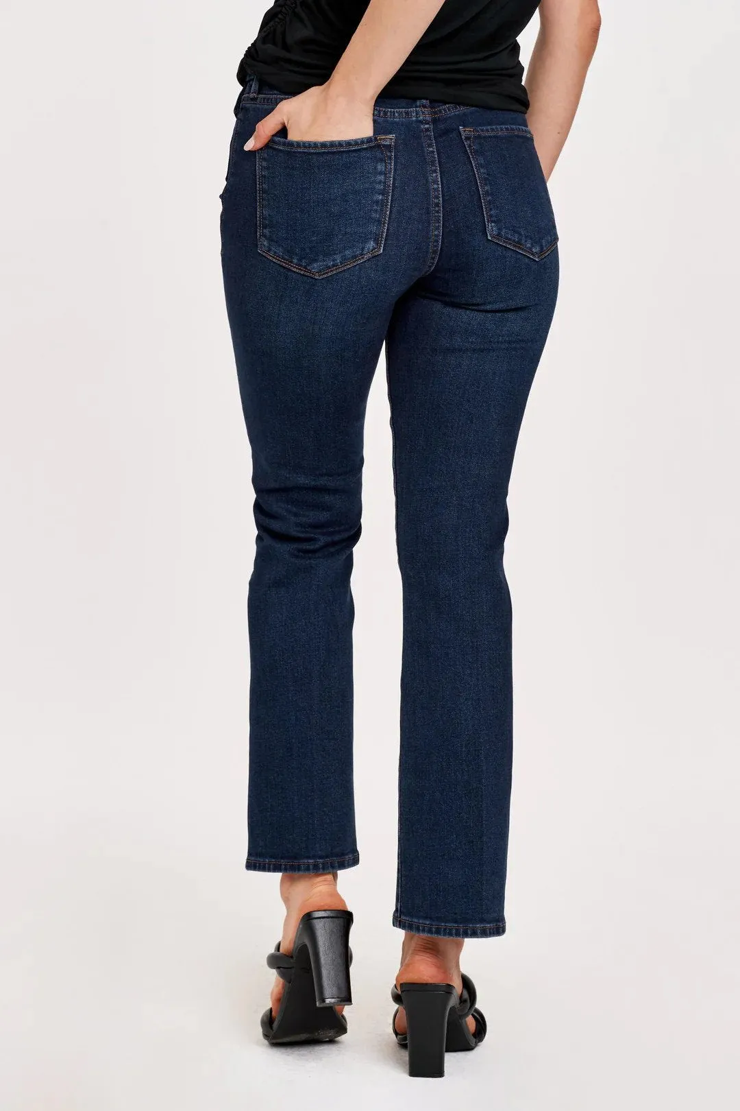 Cropped Super High Rise Jeanne Ryder