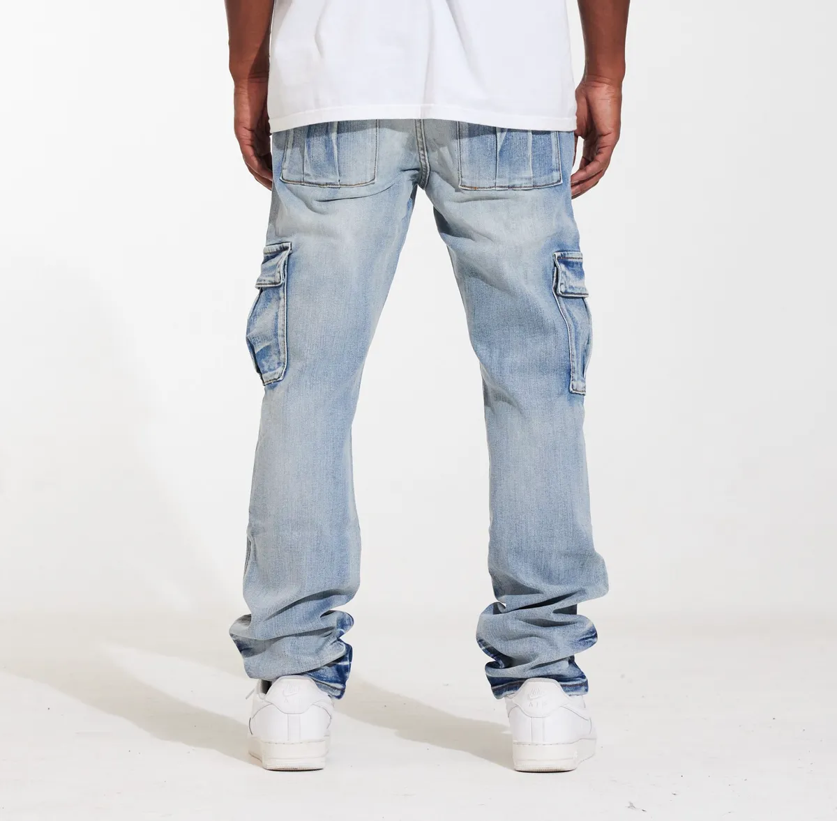 Crysp Denim Air Cargo Denim (Stone Wash)