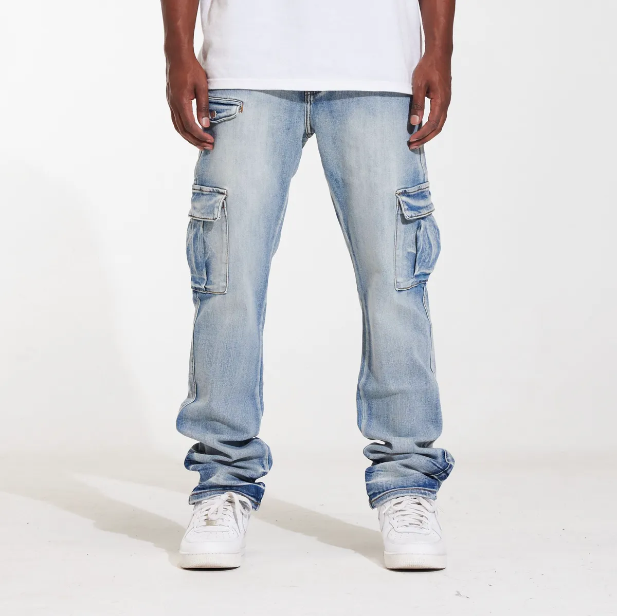 Crysp Denim Air Cargo Denim (Stone Wash)