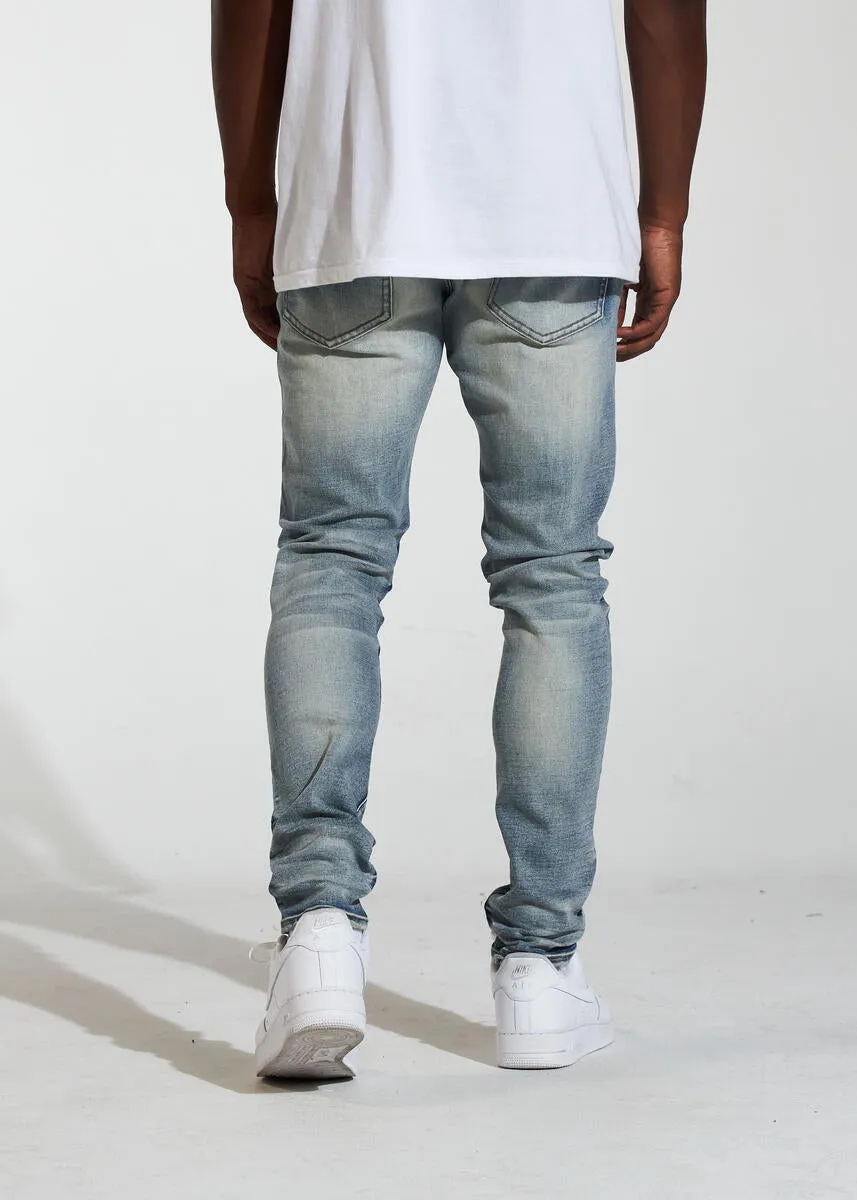 Crysp Denim Sky (Light Stone Wash)