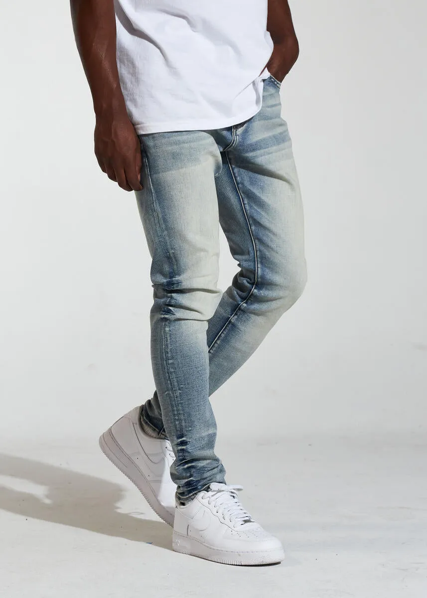 Crysp Denim Sky (Light Stone Wash)