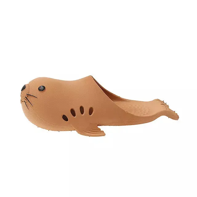 Cute Dolphin Shape Female Outdoor Women's Slippers