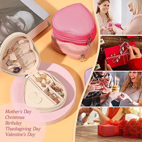 Dajasan Large Capacity Makeup Bag  Mini Jewelry Case