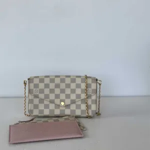Damier Azur Felicie Pochette