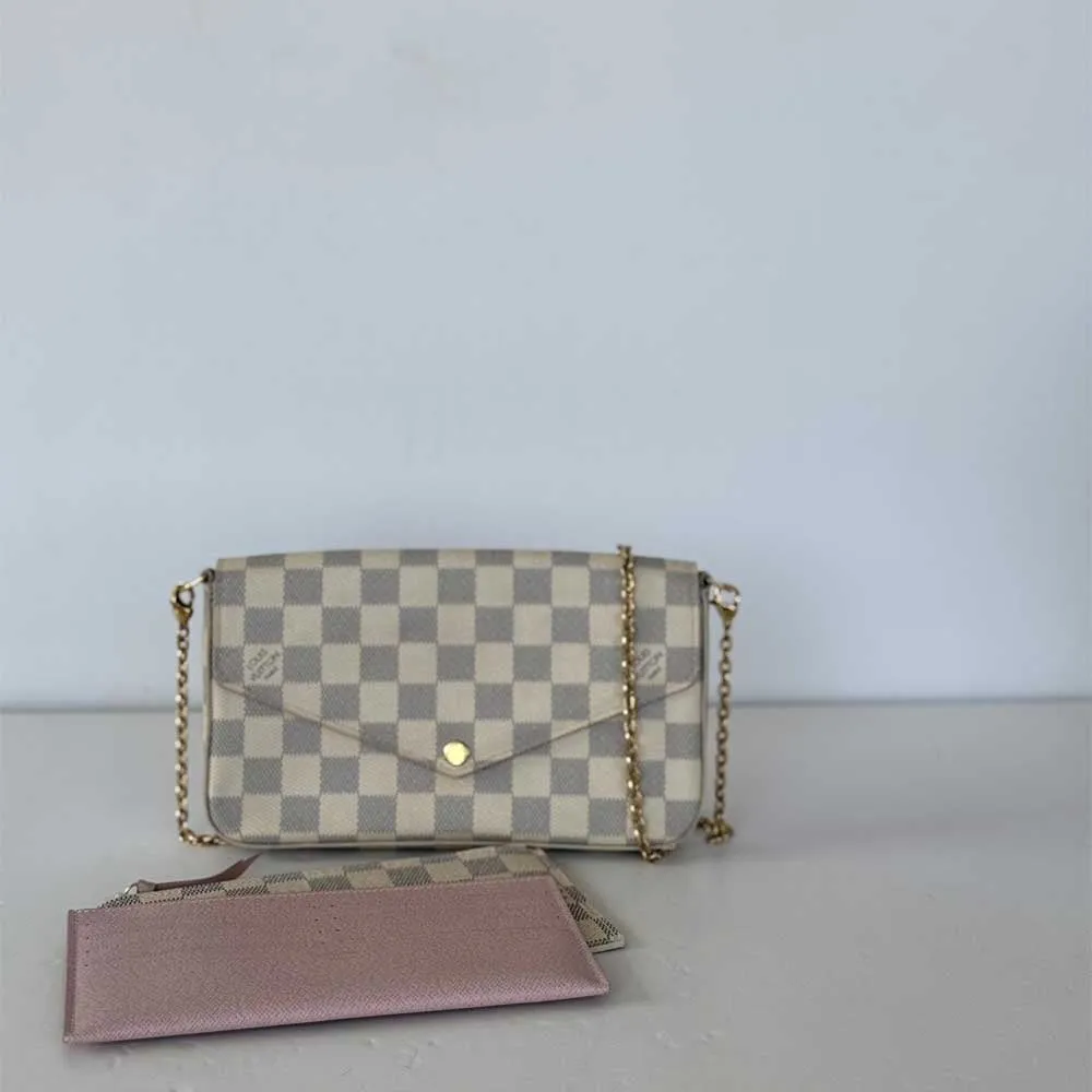 Damier Azur Felicie Pochette