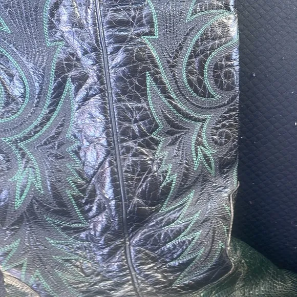 Dan post cowboy boots green size 6