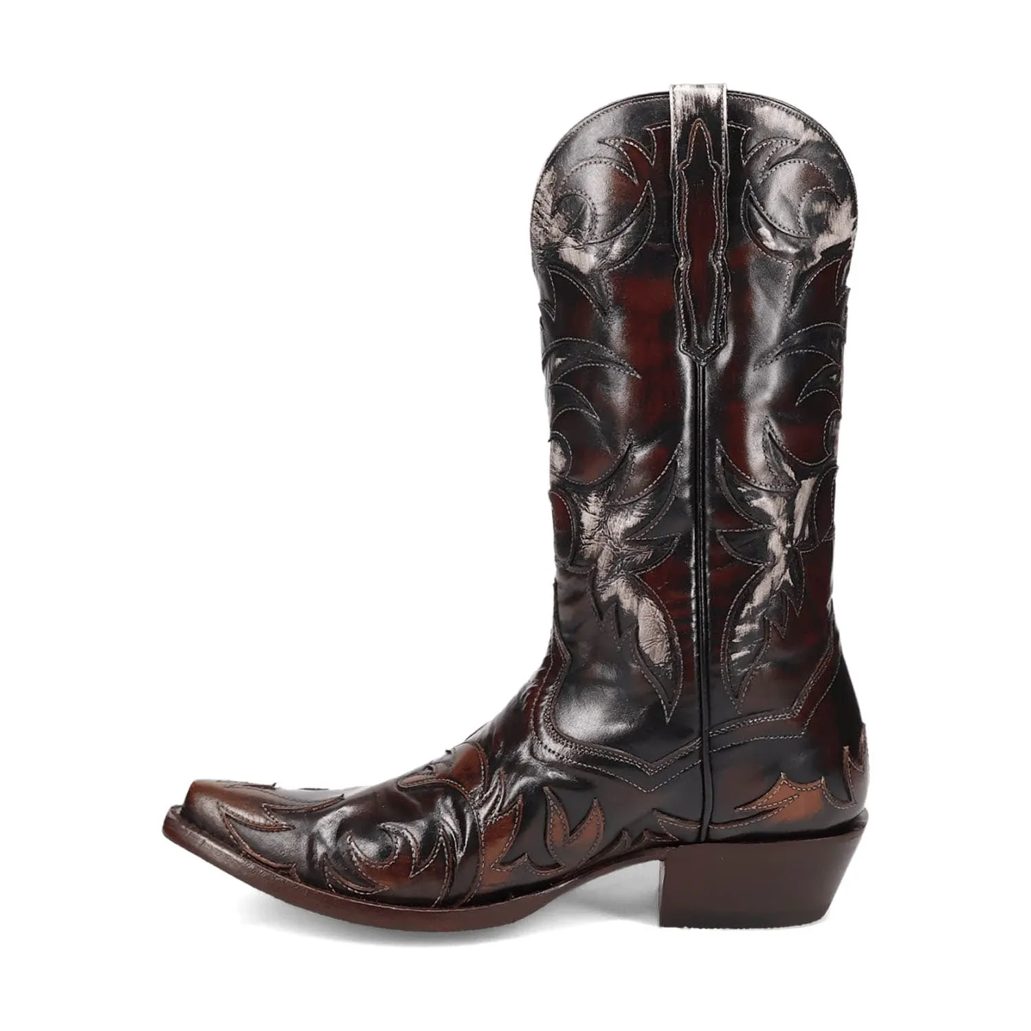Dan Post Mens Emilio Cognac Leather Cowboy Boots 9 D