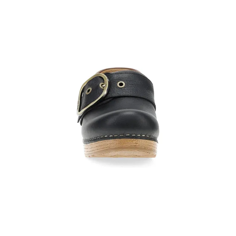DANSKO PEARSON BUCKLE TUMBLED BLACK