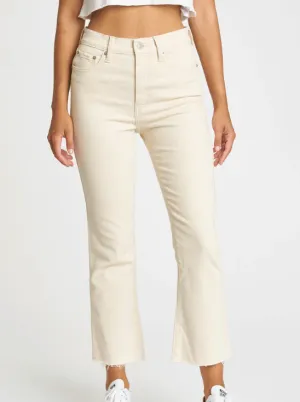Daze Shy Girl High High Crop Flare - Raw Cut