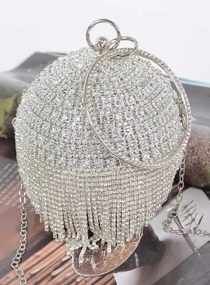 Dazzle Me Clutch - Silver