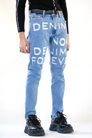 DENIM NOW DENIM FOREVER DISTRESSED DENIM