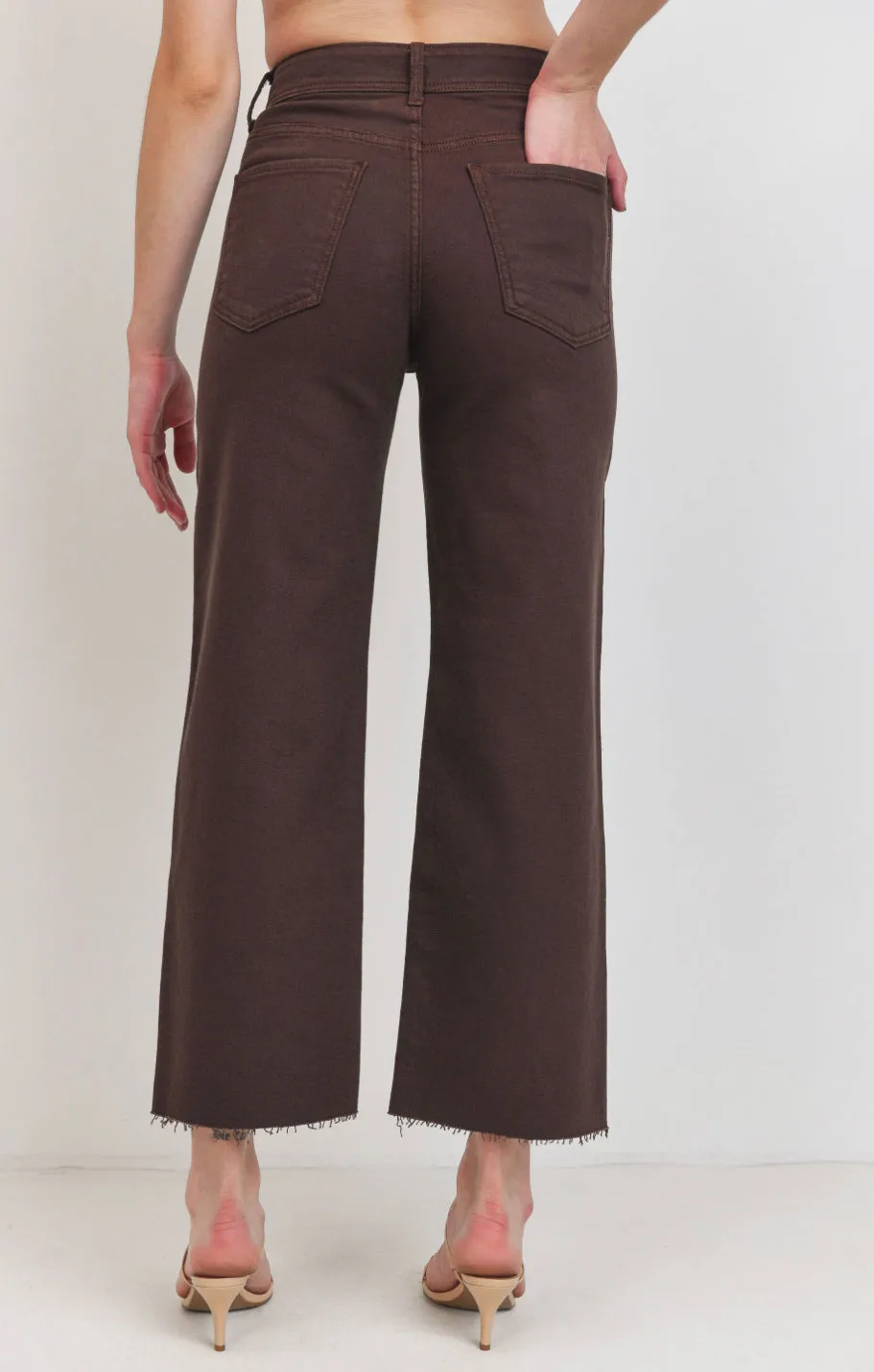 Denim Utility Wide Leg Jean