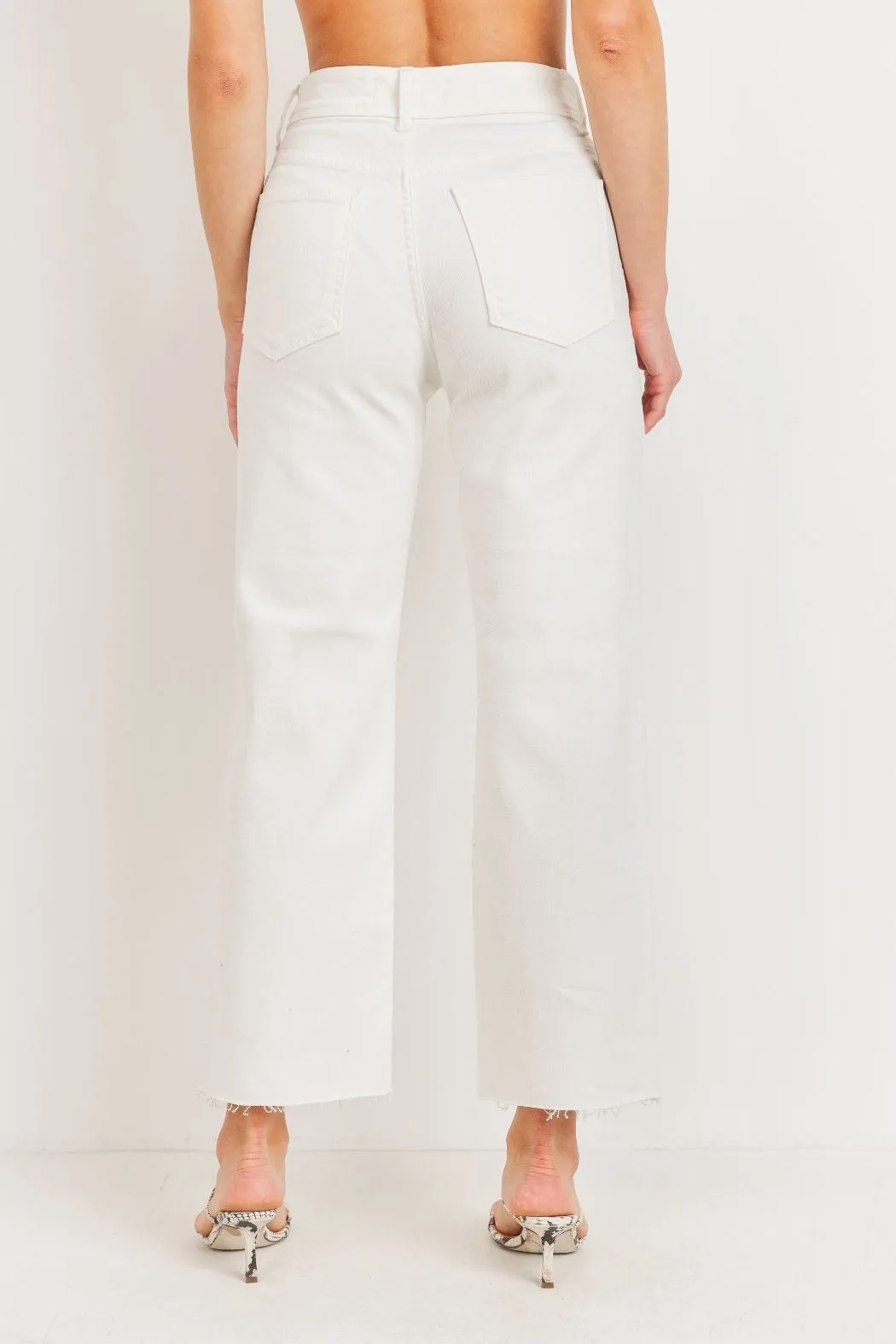 Denim Utility Wide Leg Jean