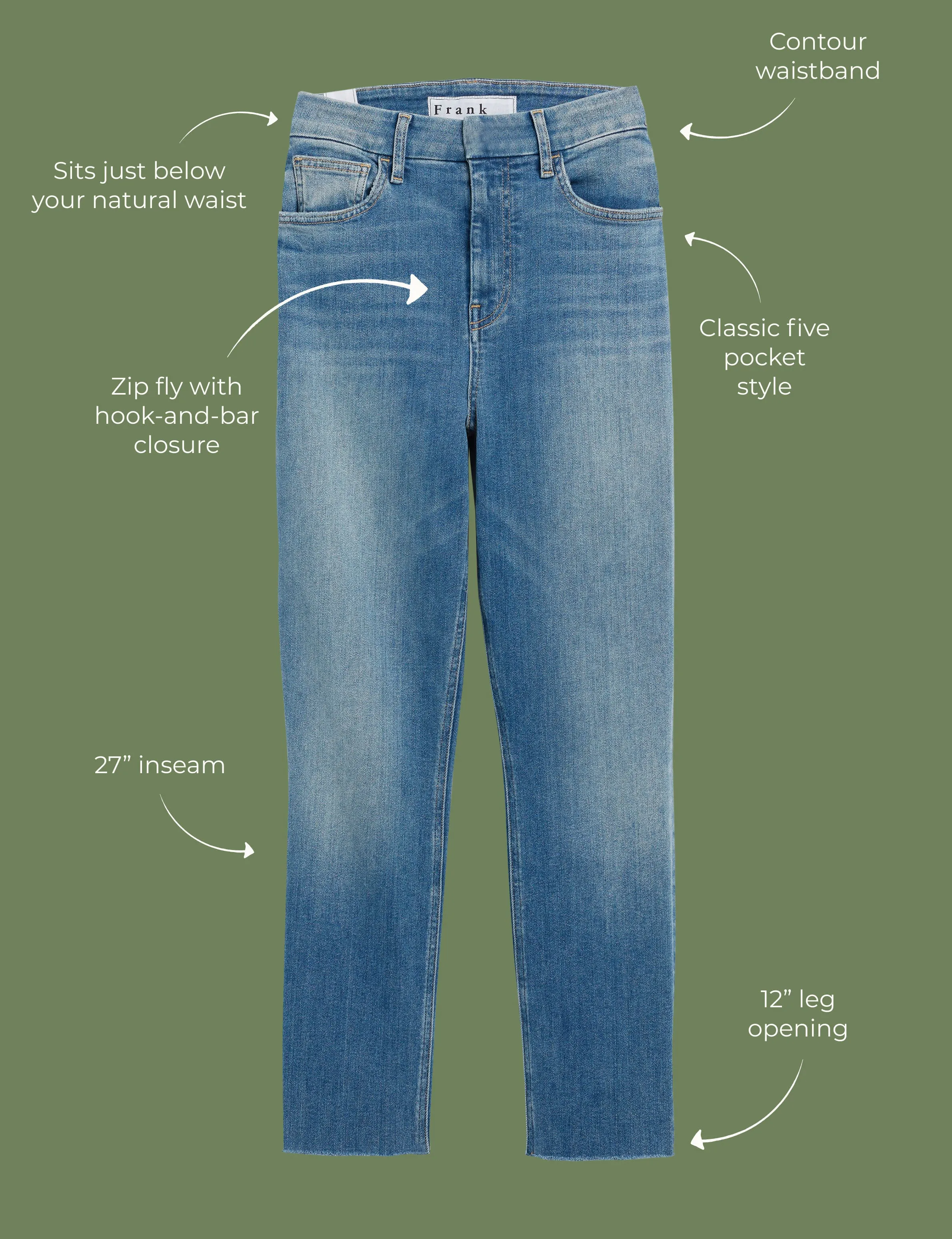 DERRY 2001 Wash, Italian Dream Denim