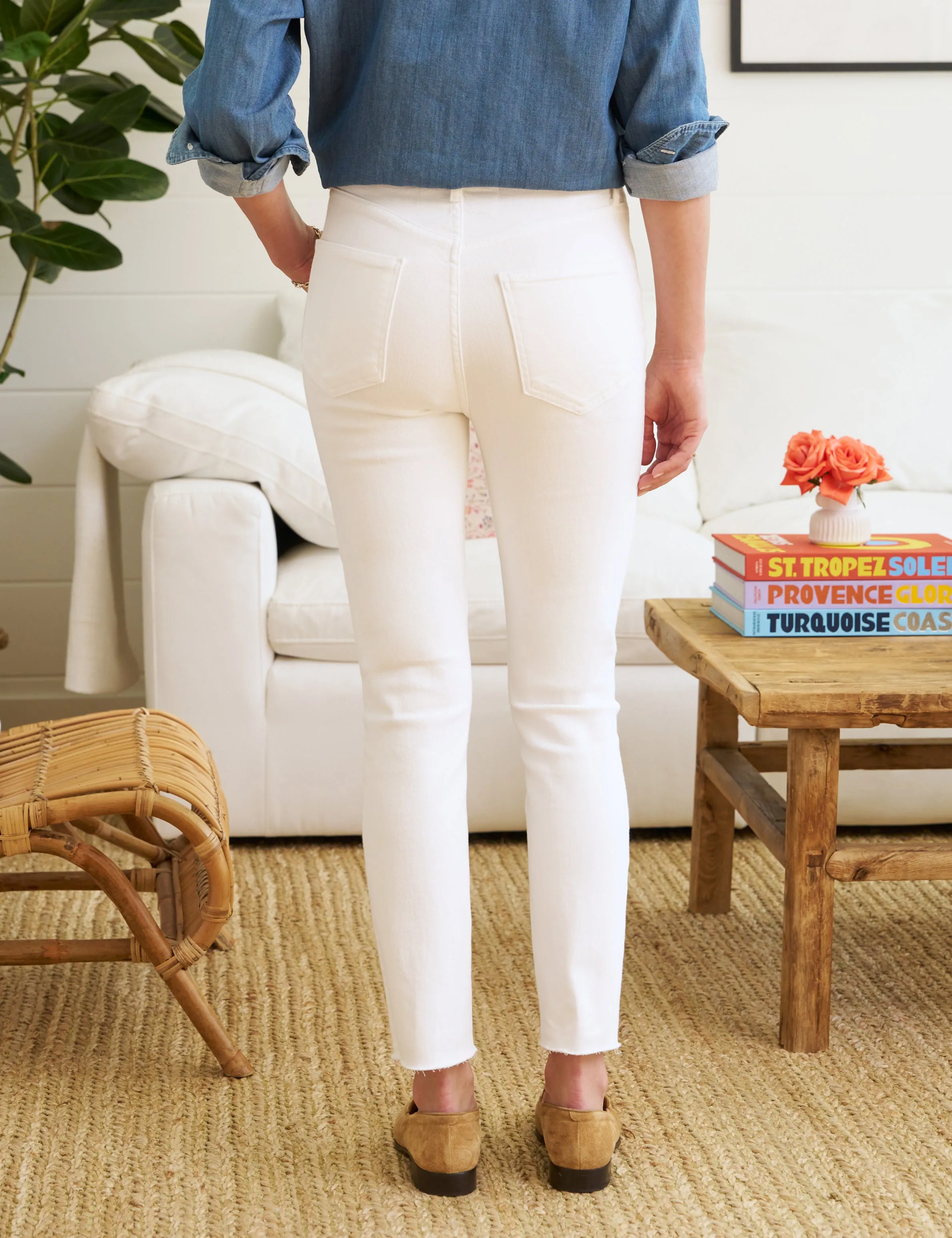 DERRY White, Italian Dream Denim