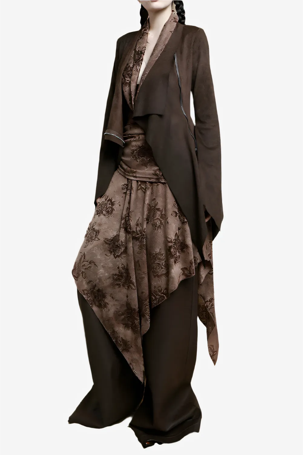 Desert Bloom Asymmetrical Dress