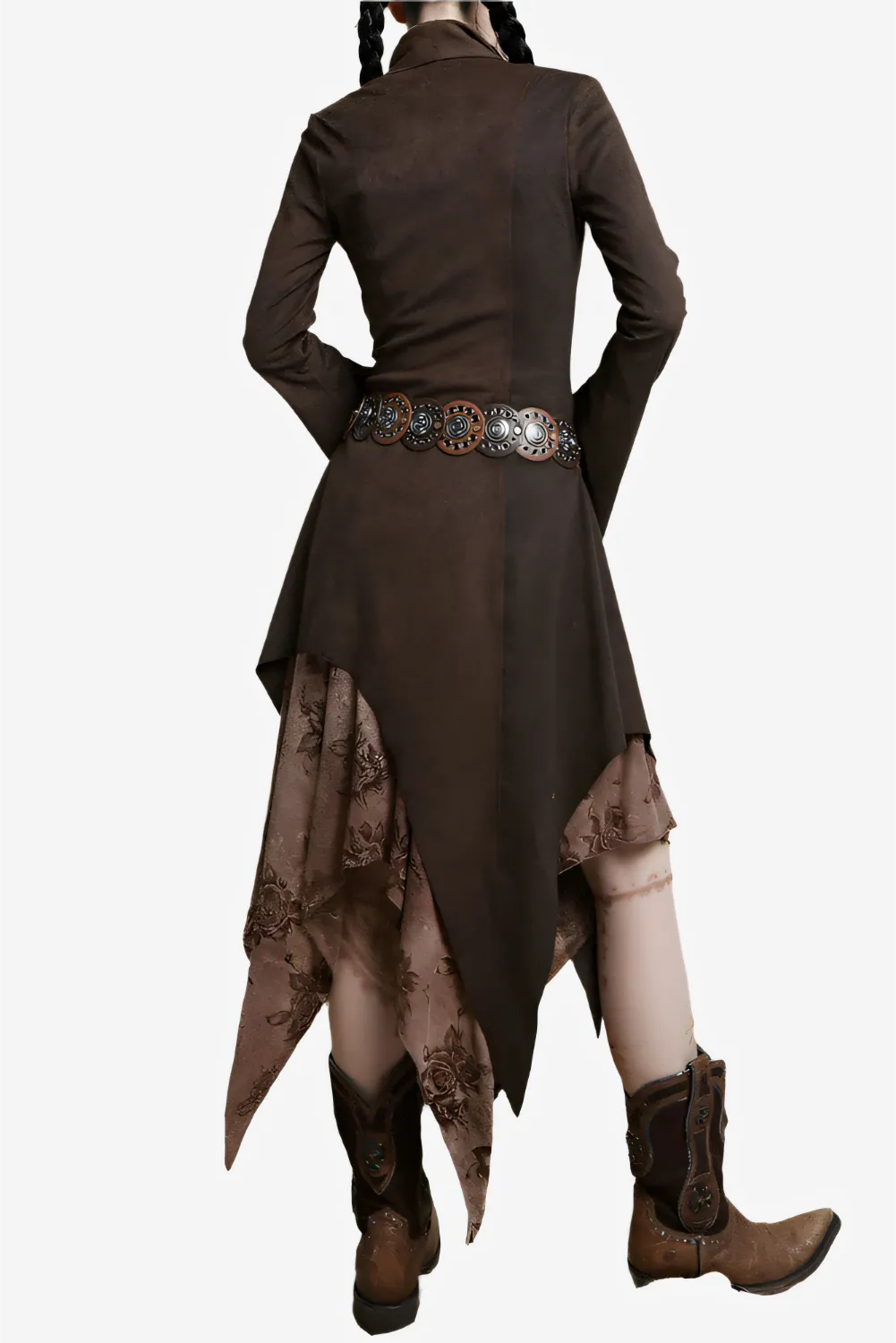 Desert Bloom Asymmetrical Dress
