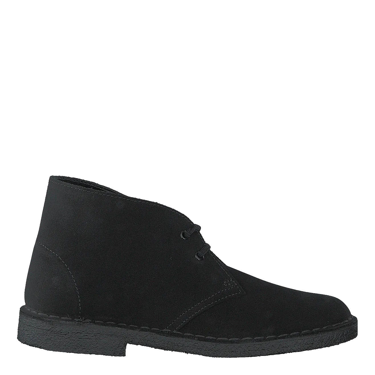 Desert Boot. Black Suede