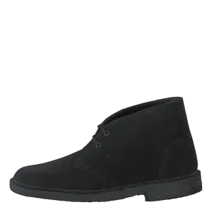 Desert Boot. Black Suede
