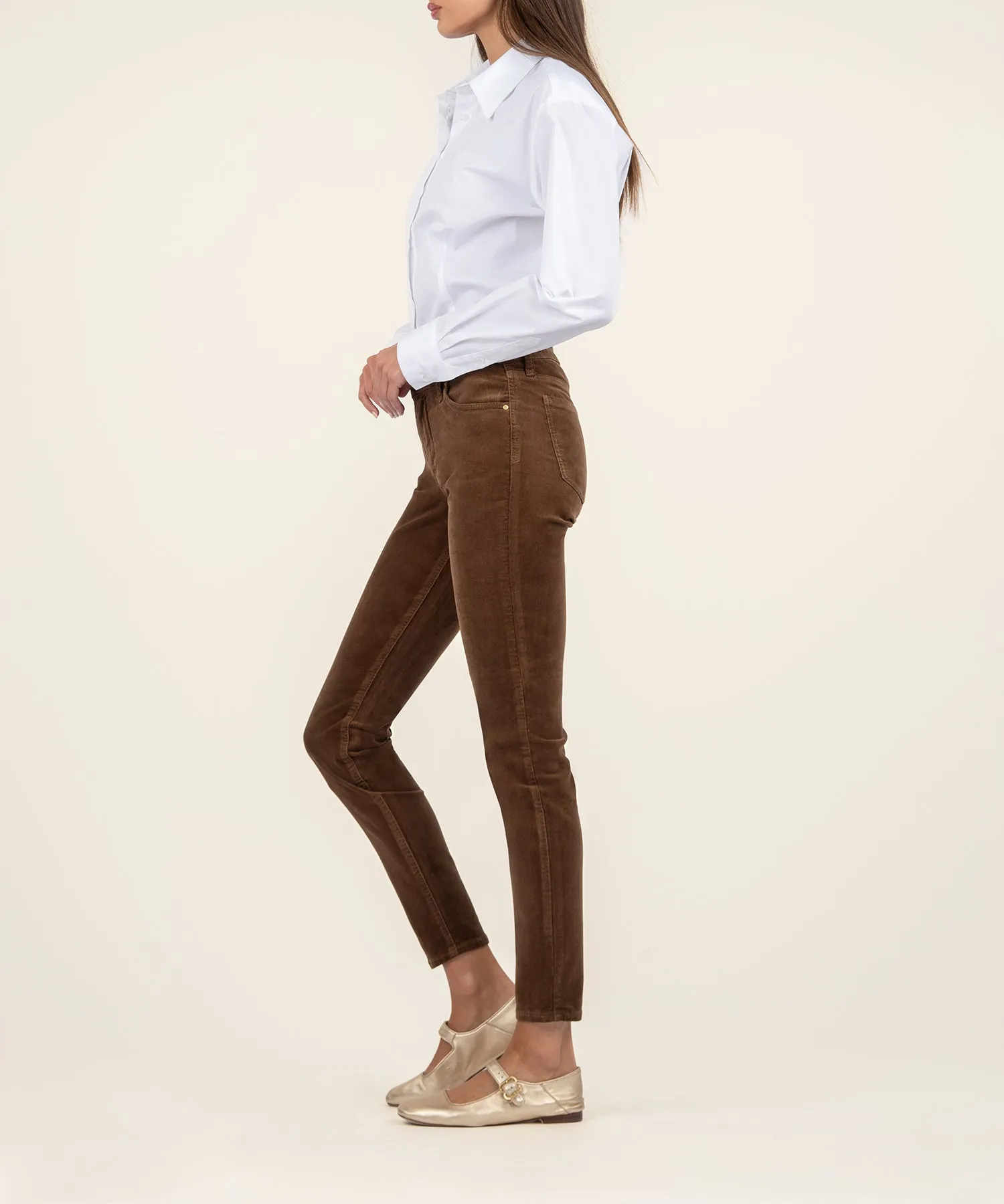 Diana Corduroy Relaxed Fit Skinny - FINAL SALE