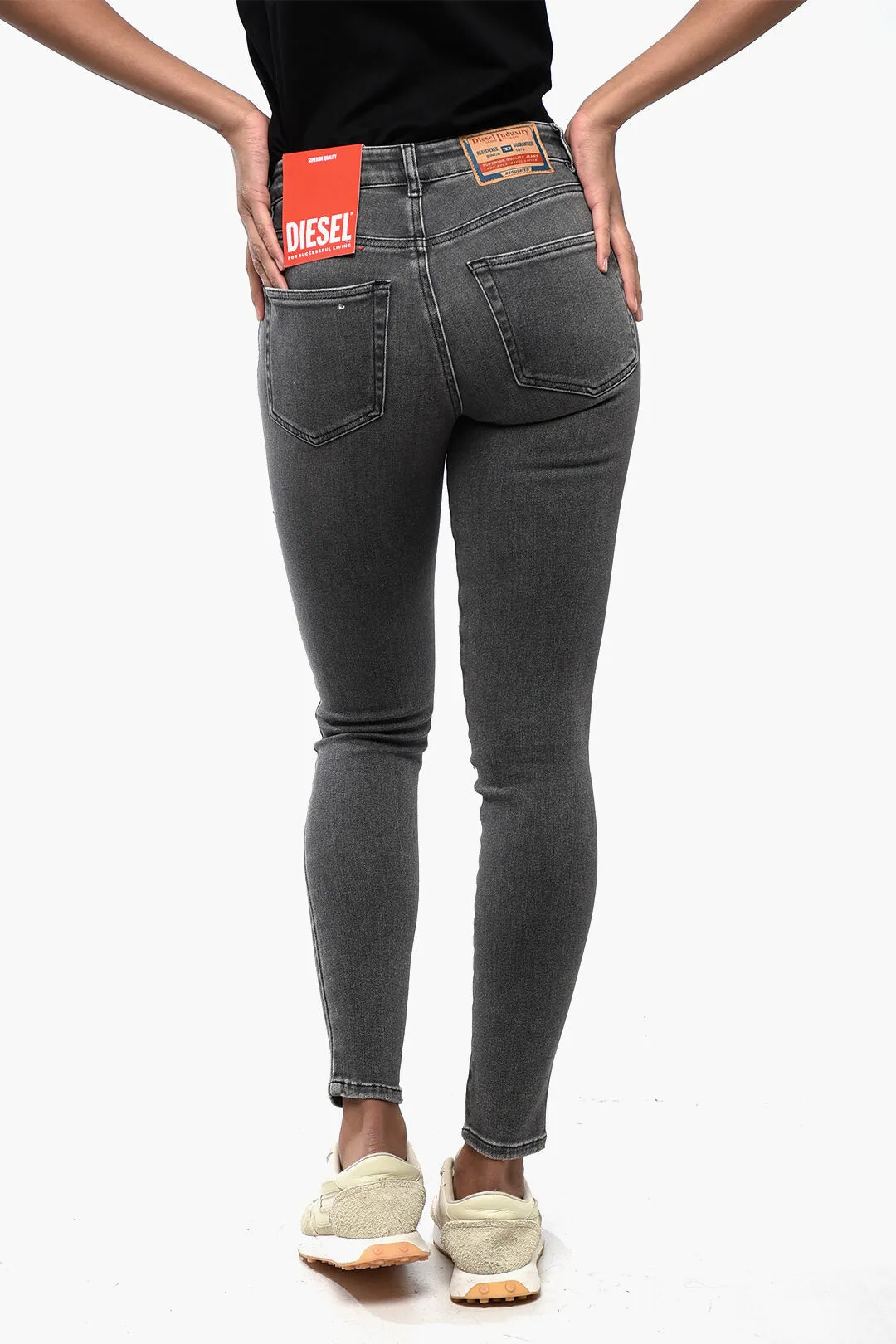 Diesel Super Skinny Fit 2017 SLANDY Jeans 12cm L.32