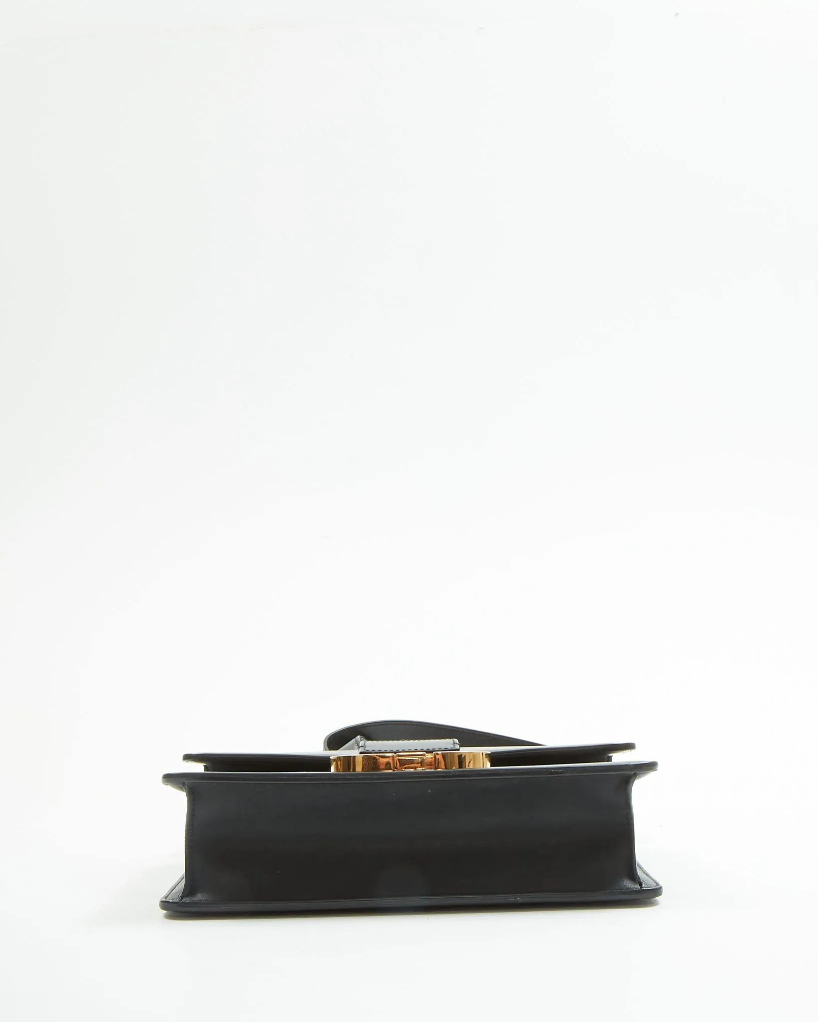 Dior Black Box Leather Montaigne 30 Shoulder Bag