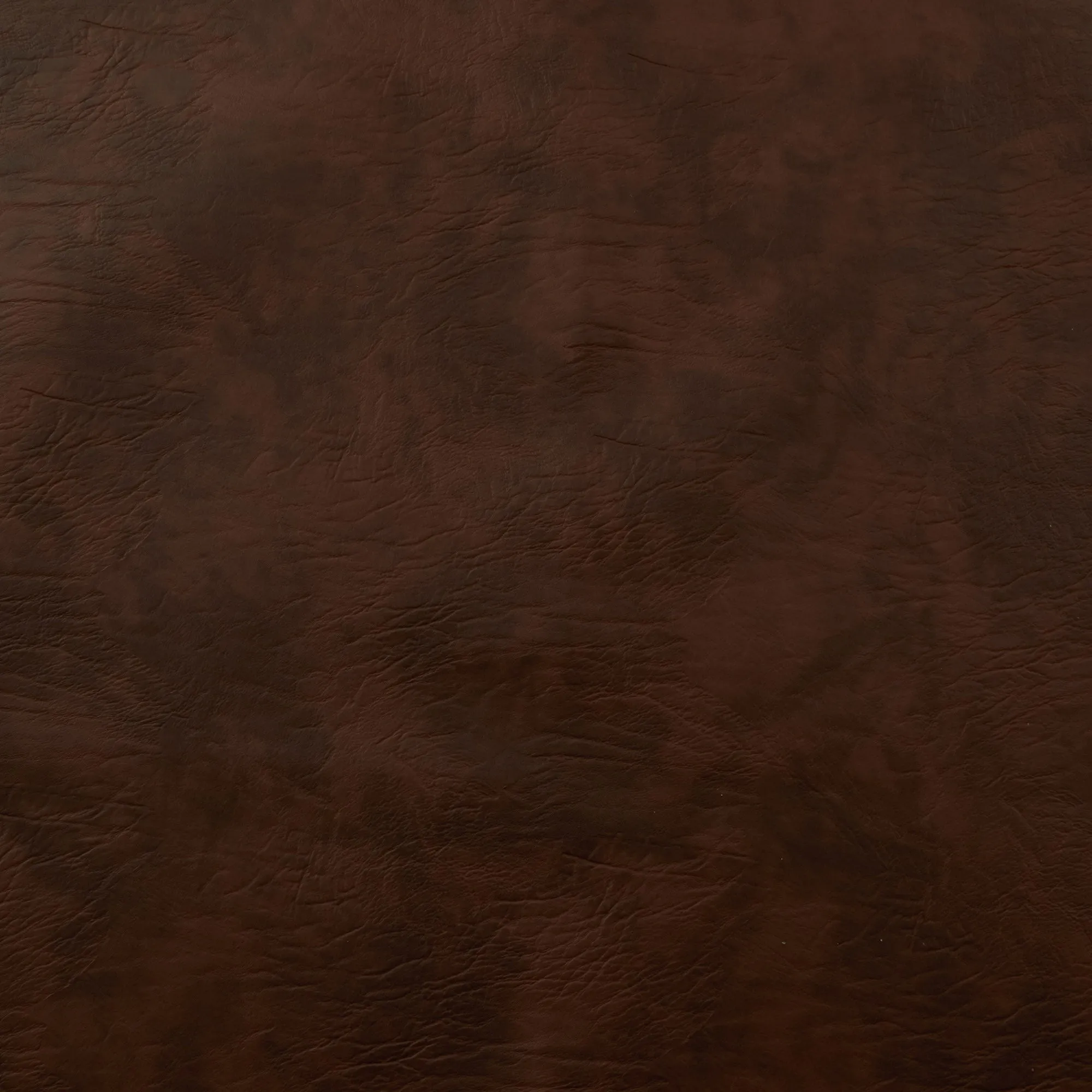Distressed Pleather Fabric, Brown