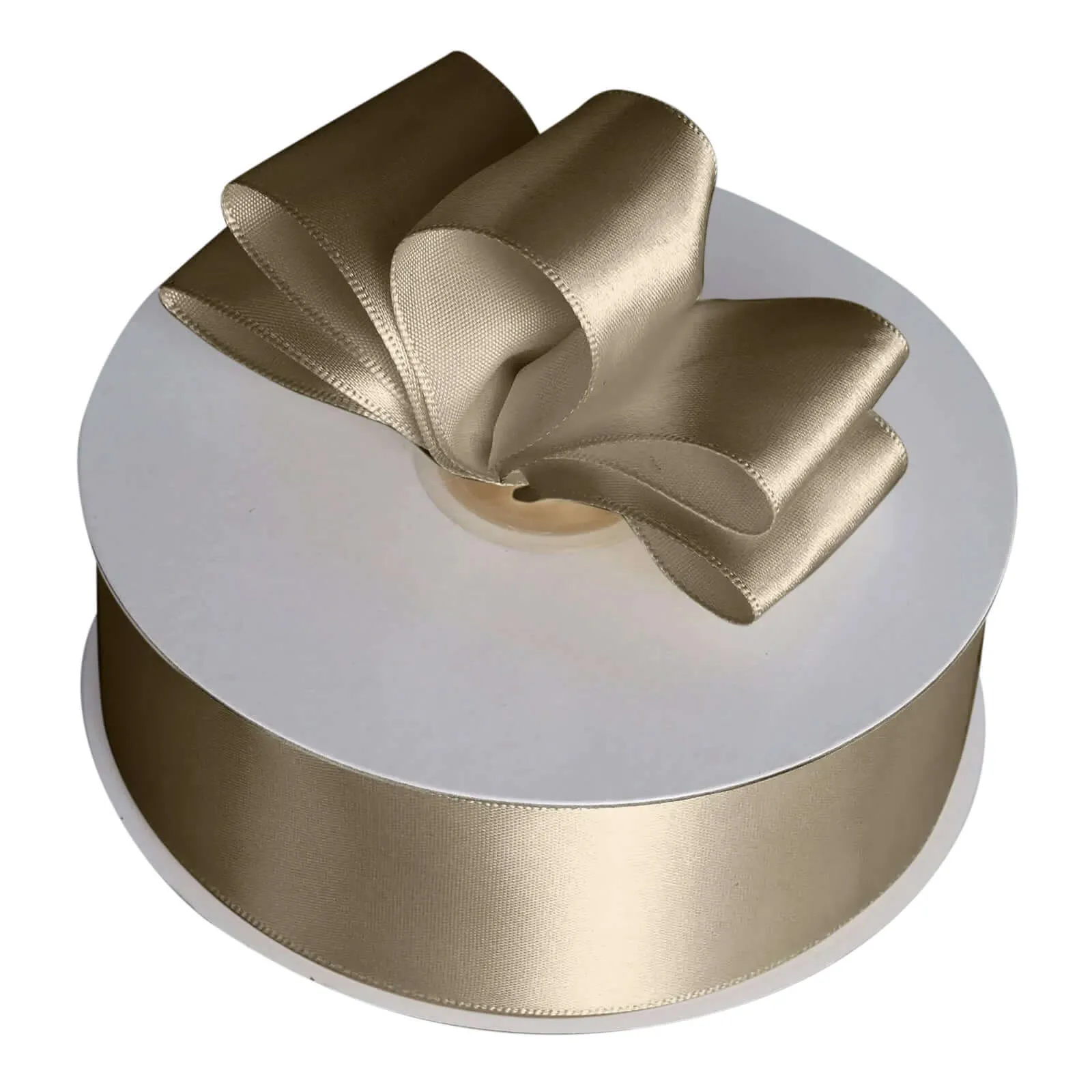Dusty Sage Green Single Face Decorative Satin Ribbon 50 Yards 1.5"