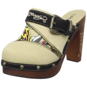 Ed Hardy Women's Darnell Clog,Fuschia-11SDA105W,6 M US