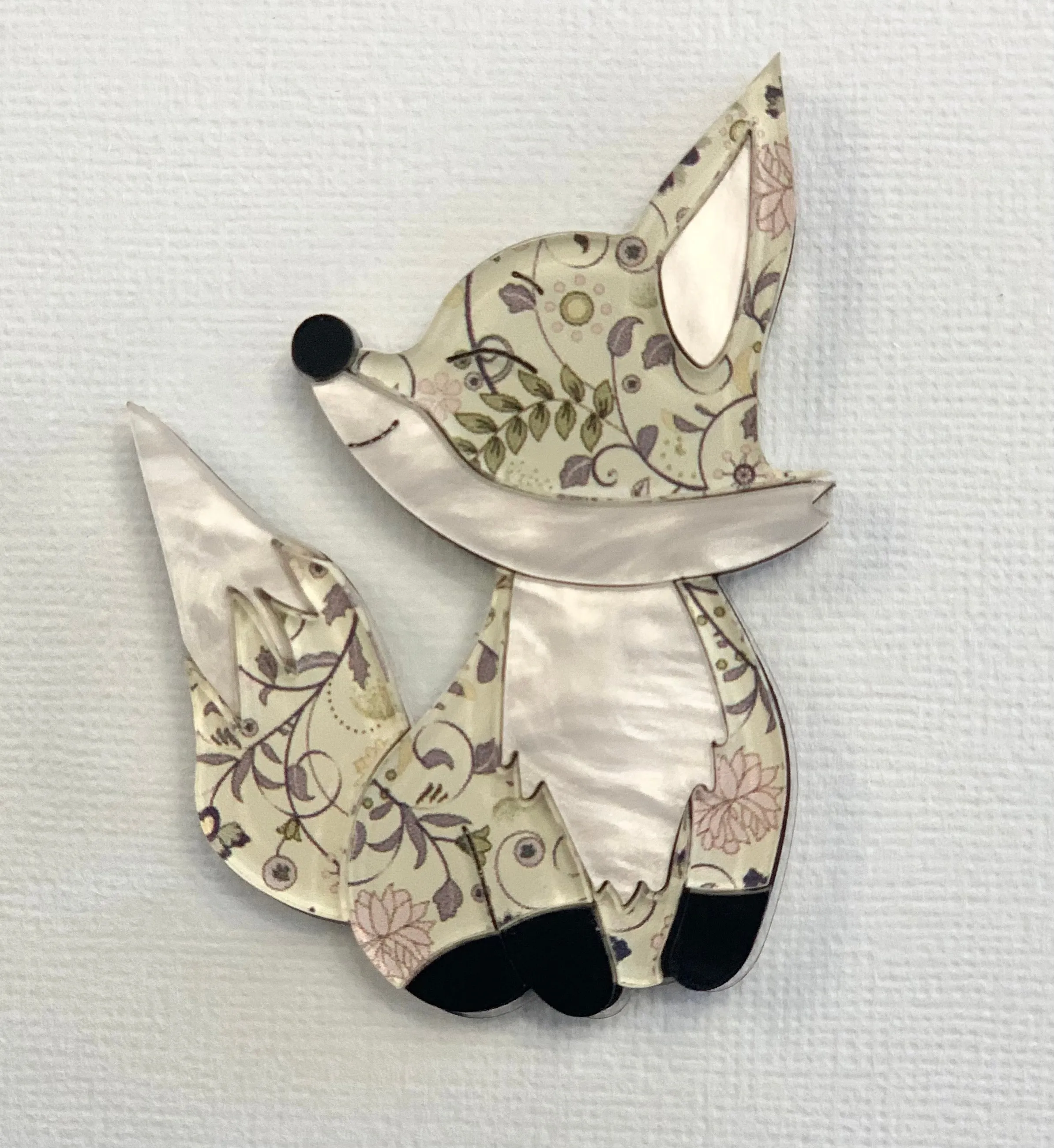 Edward the fox 🦊 - Brooch