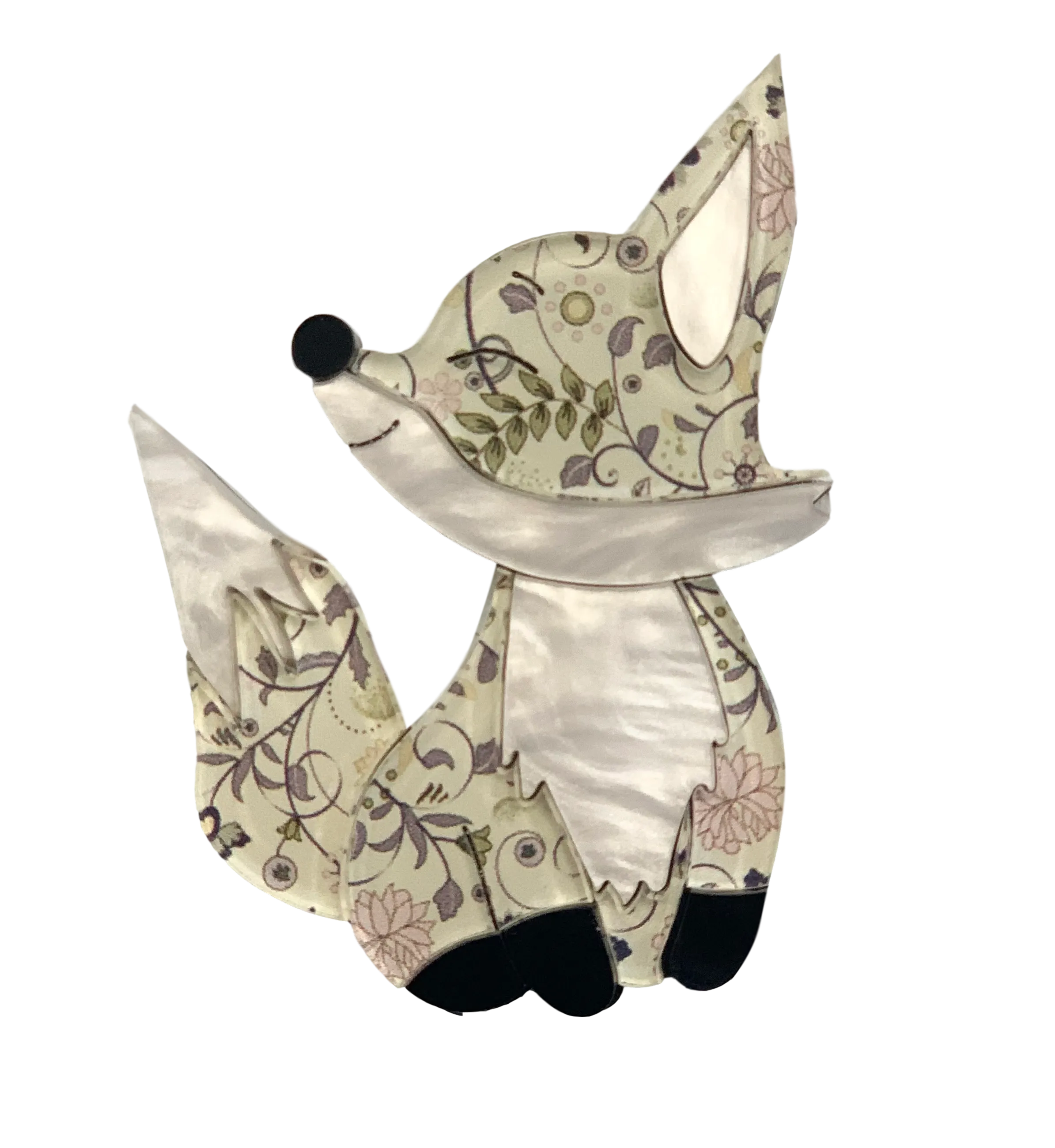 Edward the fox 🦊 - Brooch