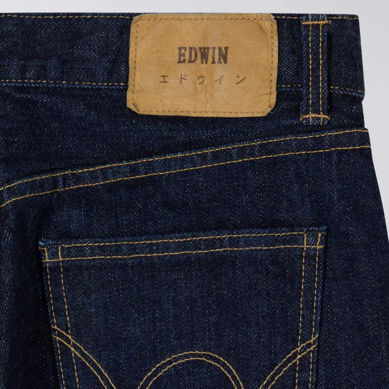 EDWIN W Janis Kurabo Recycled Denim Pant in Red Selvage