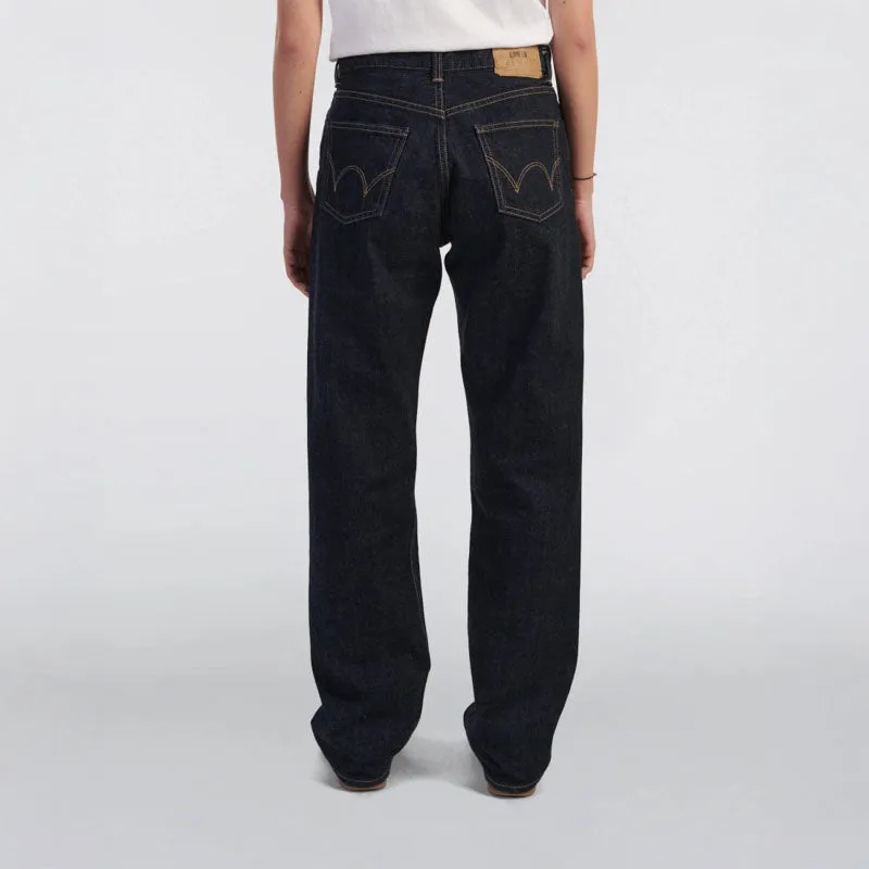 EDWIN W Janis Kurabo Recycled Denim Pant in Red Selvage