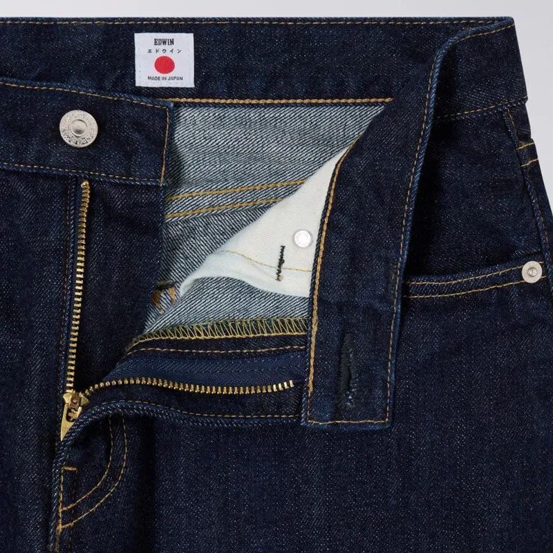 EDWIN W Janis Kurabo Recycled Denim Pant in Red Selvage