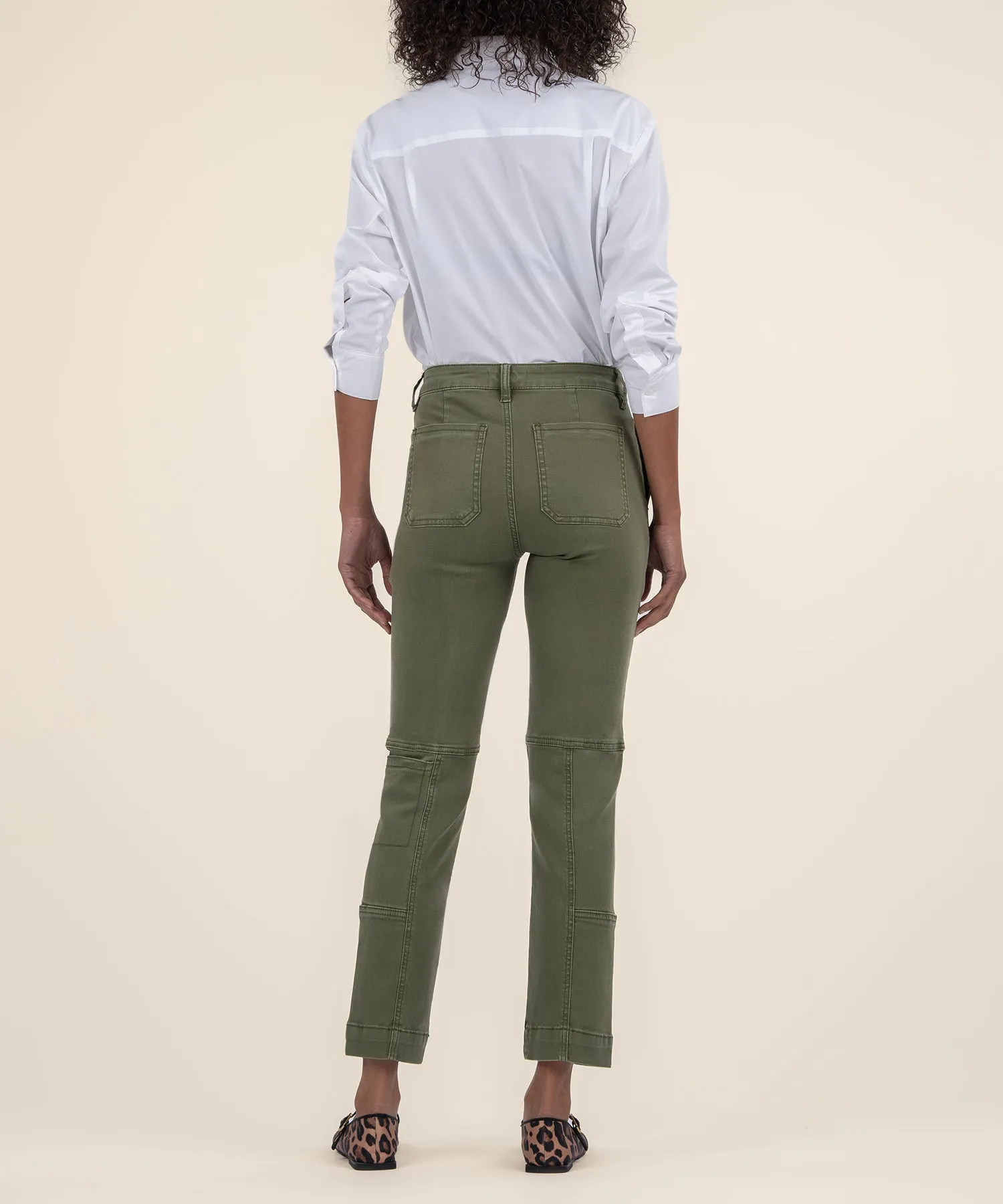 Elizabeth High Rise Straight Leg