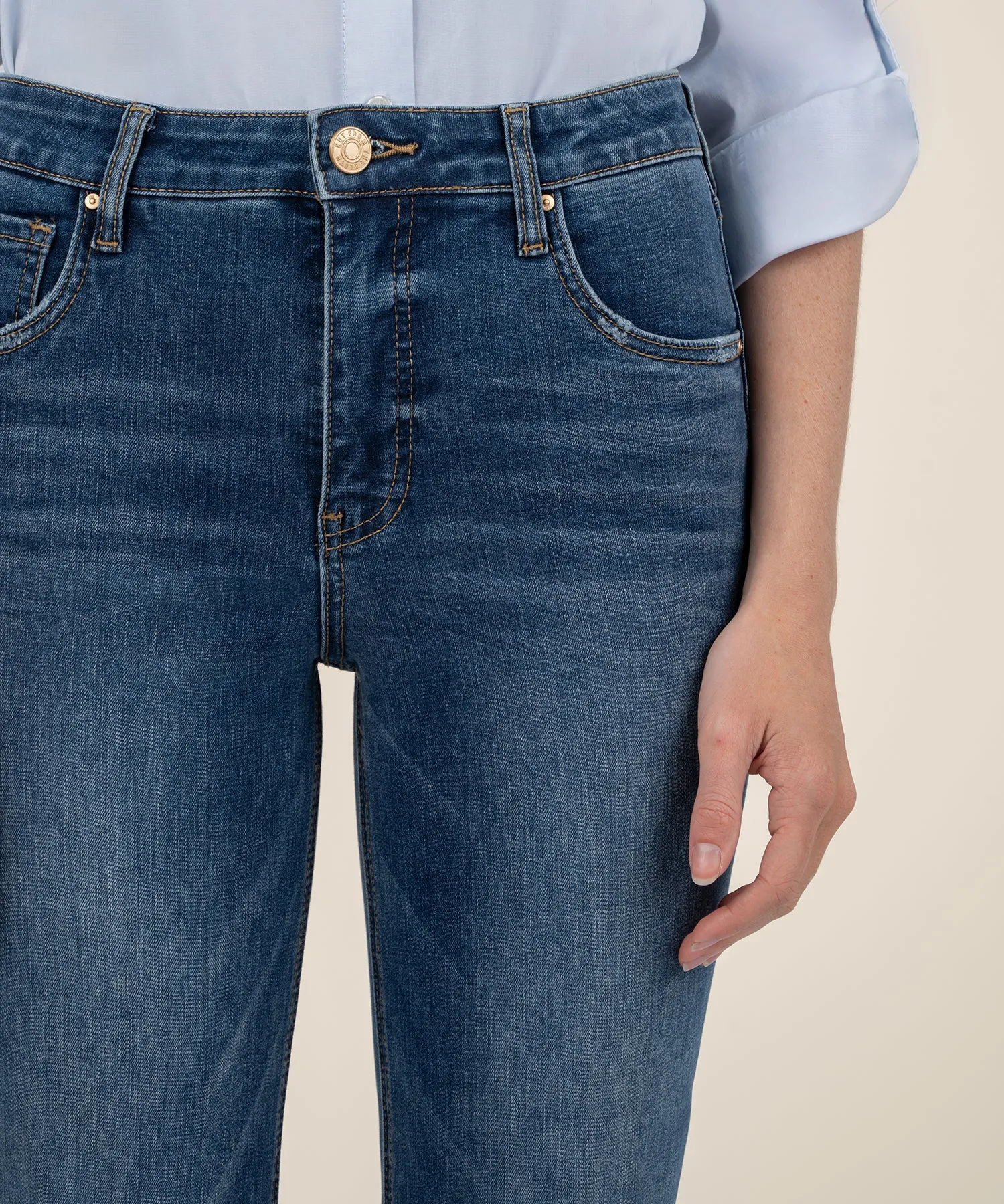 Elizabeth High Rise Straight Leg