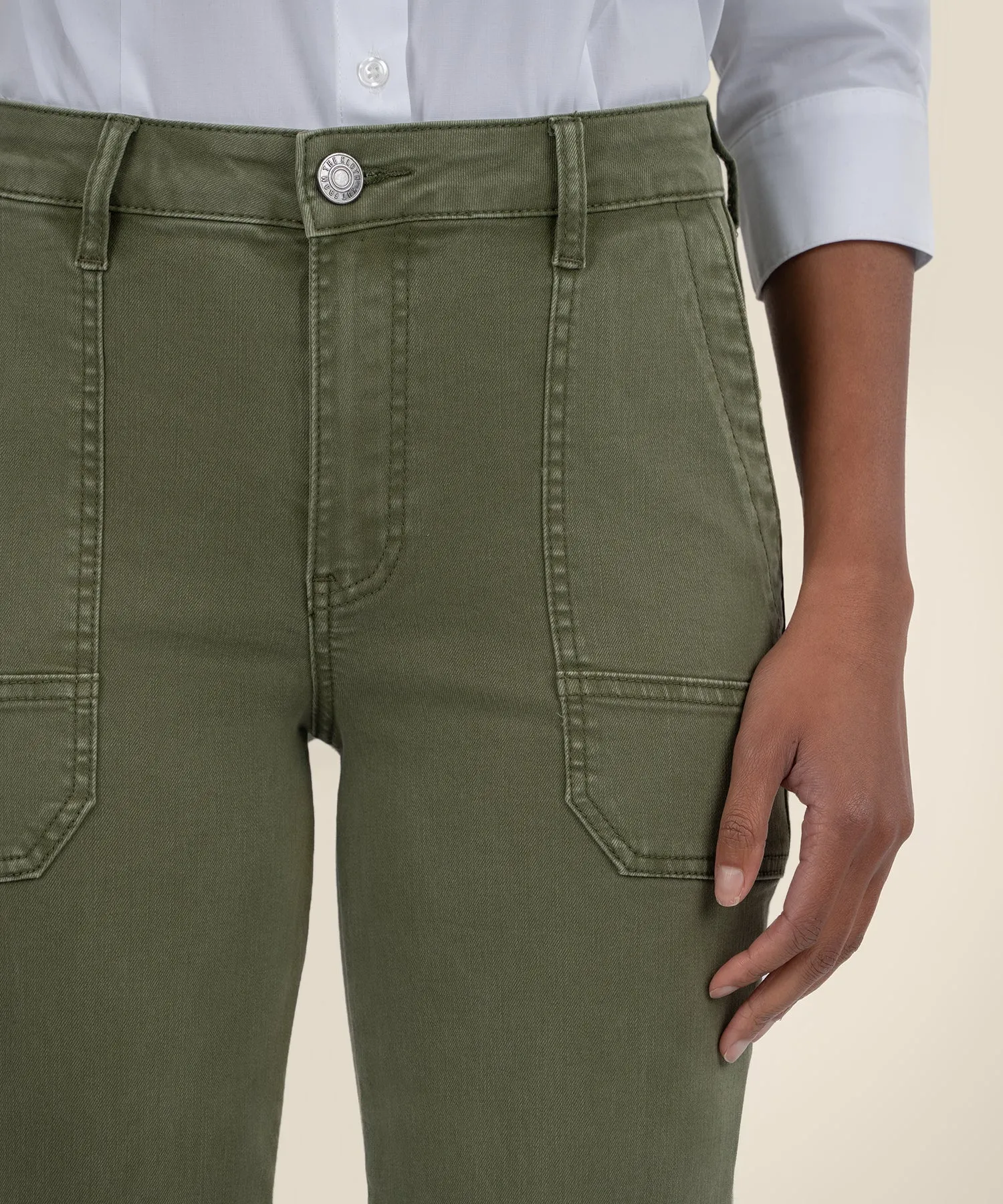 Elizabeth High Rise Straight Leg