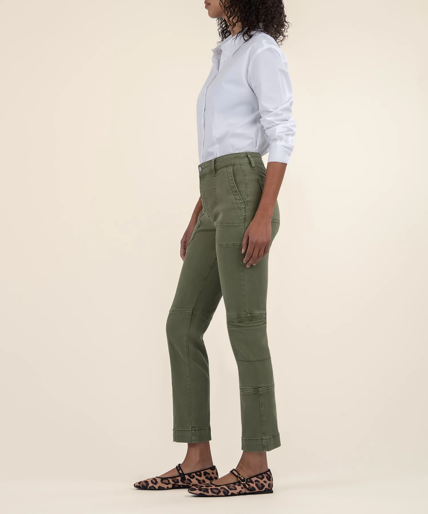 Elizabeth High Rise Straight Leg