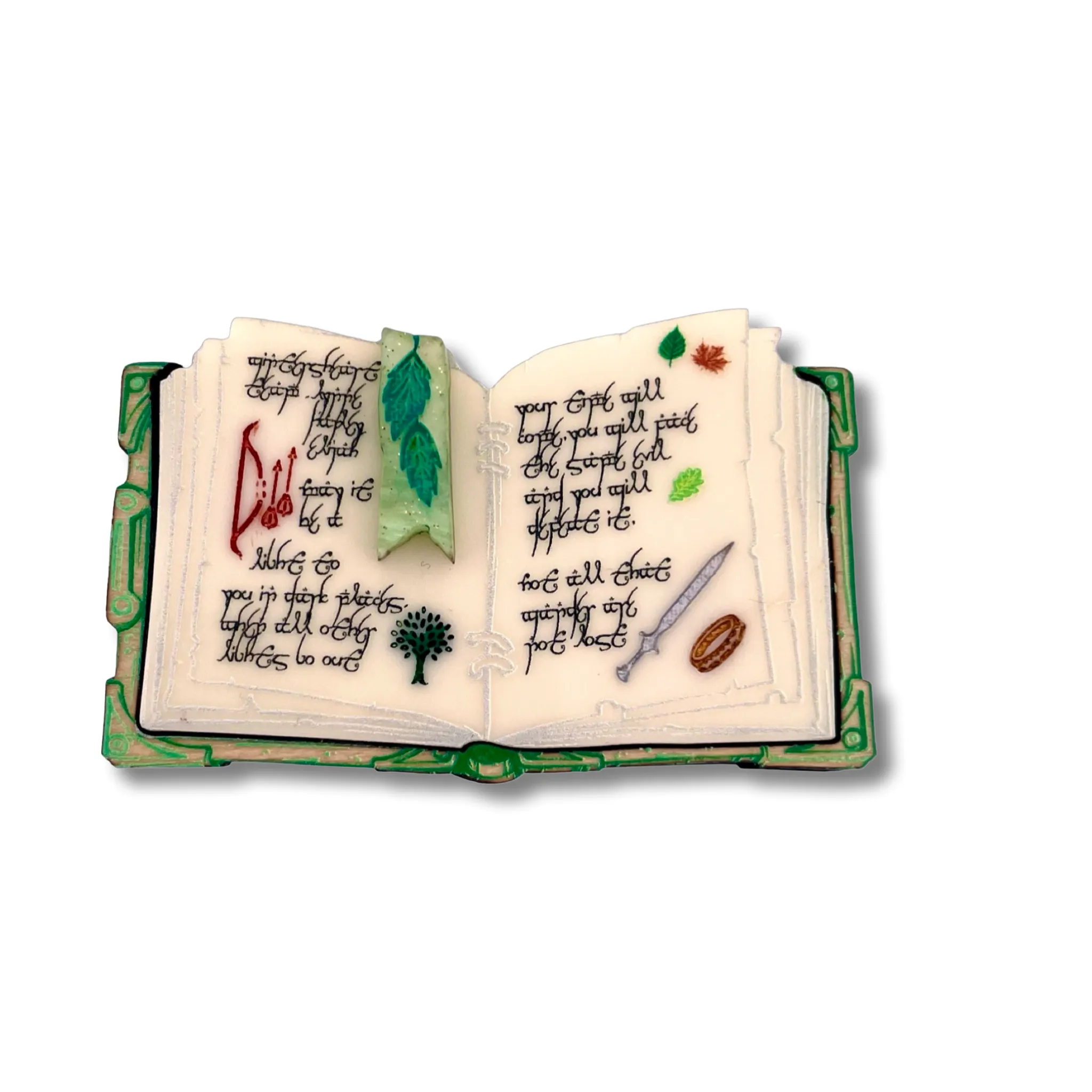 Elven instruction book - Brooch