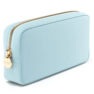 Embla Makeup Bag Travel Cosmetics Pouch and Toiletry Bag, Nylon Zipper Pouch Purse, Cute Make Up Organizer Storage Tote for Women Girls, Waterproof Travel Skincare Case, Small Makeup Bags, Periwinkle