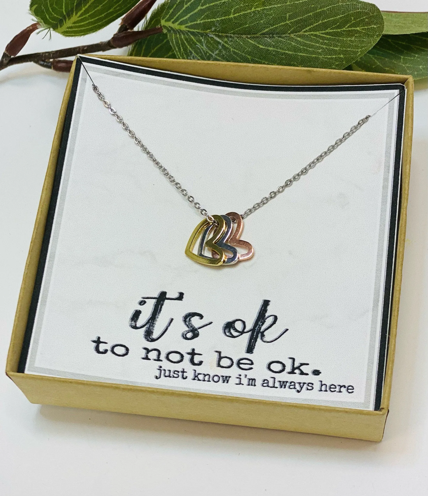 Encouragement Gift, Encouragement Gift for Women, Miscarriage Gift, Miscarriage Keepsake, Heart Necklace, Sympathy Gift, Memorial Gift