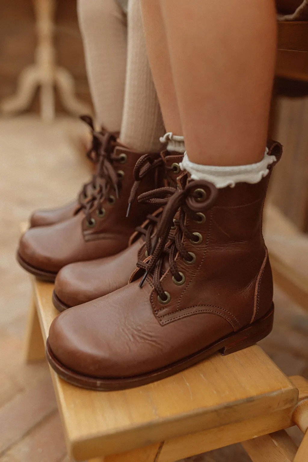 Espresso Tierra {Children's Leather Boots}