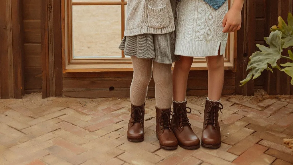 Espresso Tierra {Children's Leather Boots}