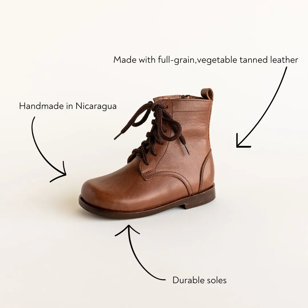Espresso Tierra {Children's Leather Boots}